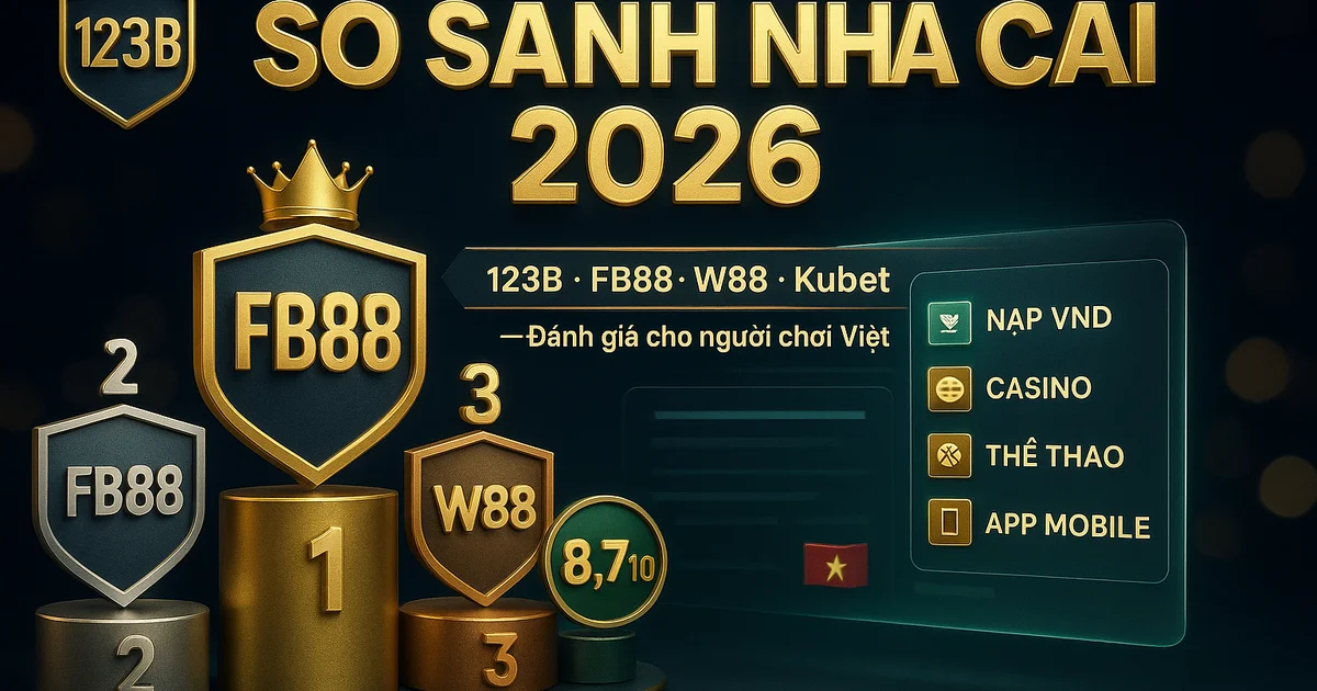 So Sánh Nhà Cái Uy Tín 2026 – 123B, FB88, W88 và Kubet tại 123b.kvsulur.org